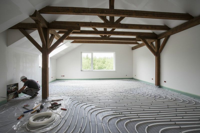 Radiant Floor Heating Installation