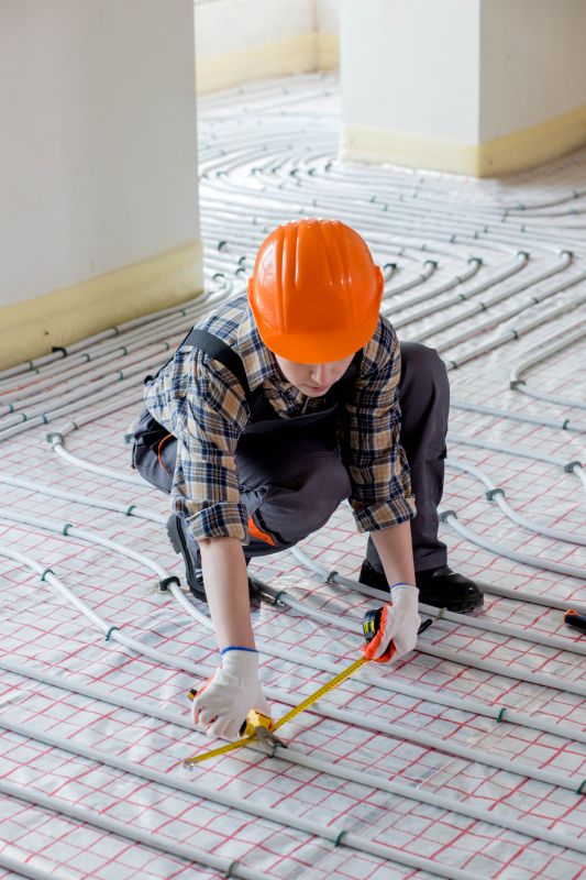 Radiant Floor Heating Installation
