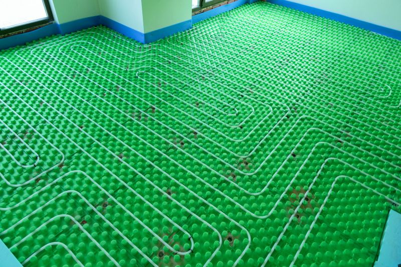 Completed Radiant Floor Heating System